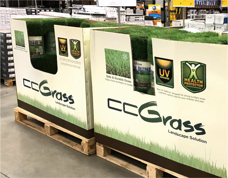 CCGrass, DIY landscape grass solution