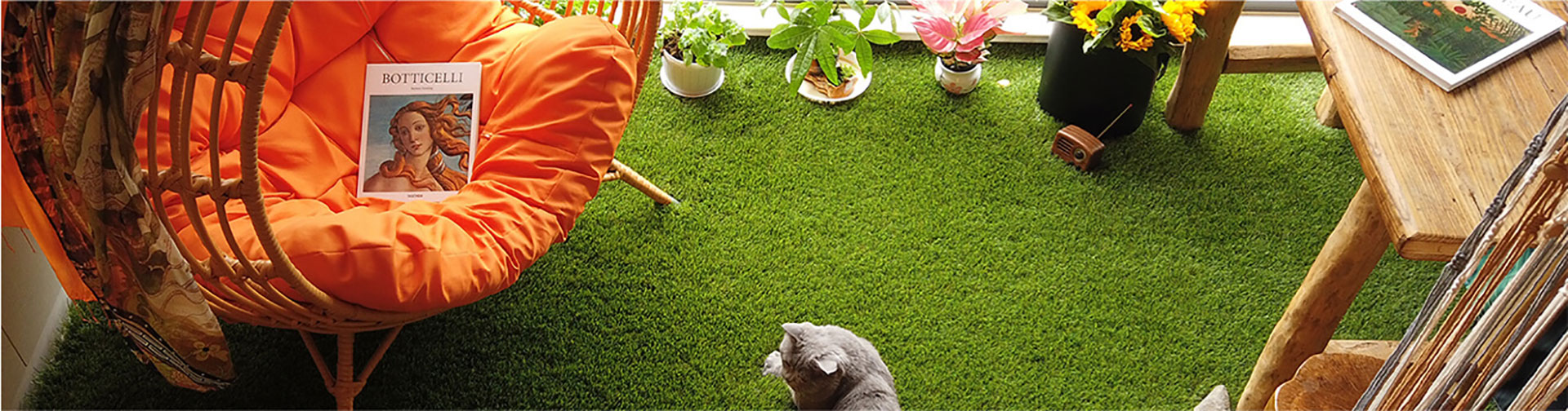 CCGrass, artificial grass for small balcony