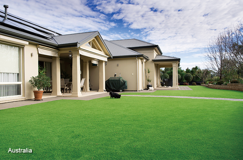 CCGrass, donning a large front yard with artificial grass