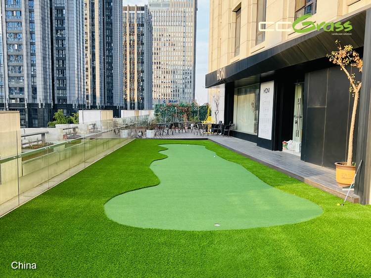 CCGrass, artificial turf terrace for golf & leisure