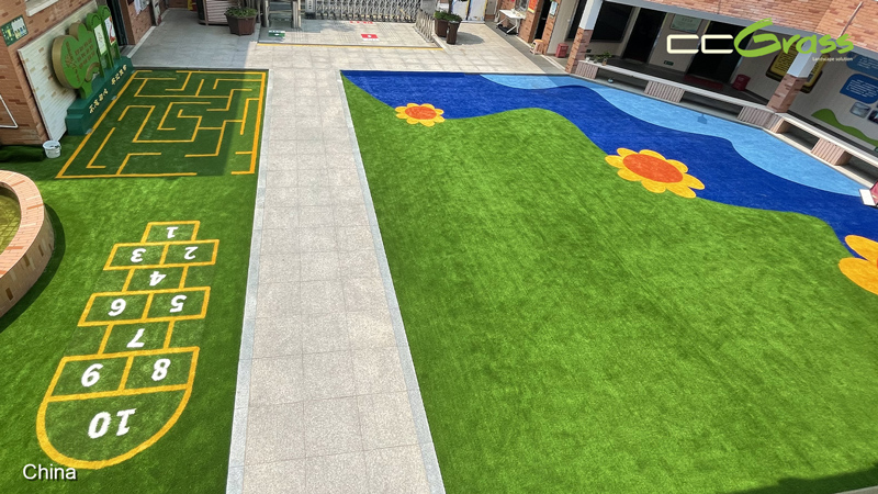 CCGrass, artificial grass for preschool