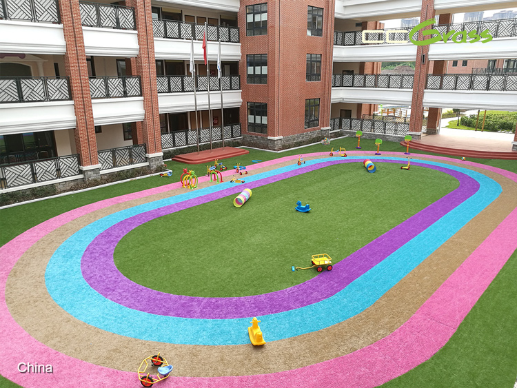 CCGrass, artificial grass playground in school, China