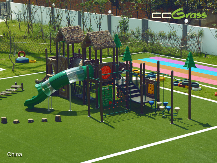 CCGrass, artificial turf playground, China