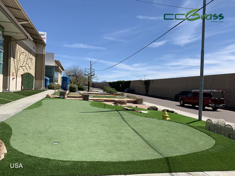 CCGrass, artificial grass putting green