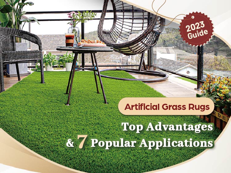 Artificial Grass Rugs, Top Advantages & 7 Popular Applications