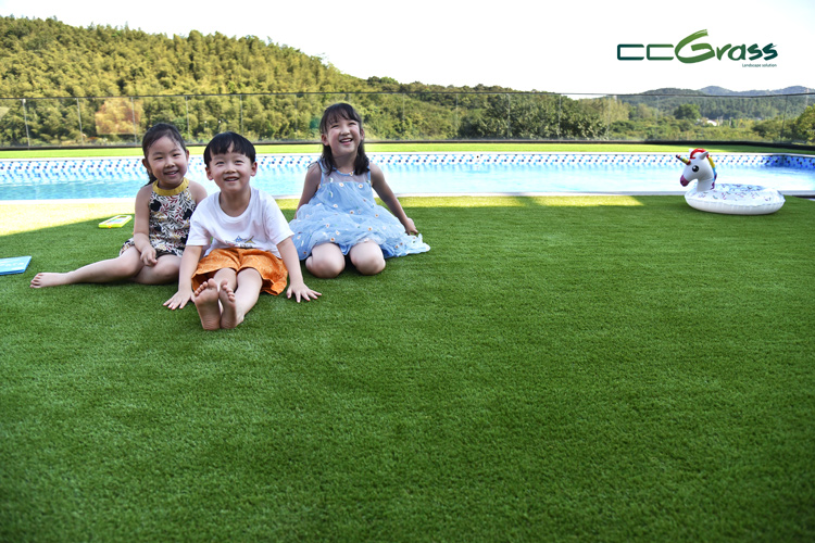 CCGrass, safe and hygienic artificial grass for kids