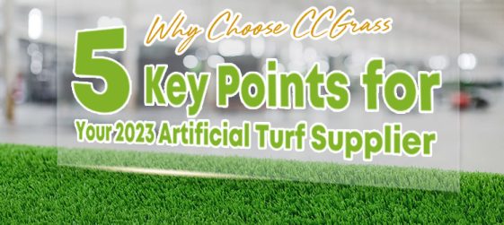 Why Choose CCGrass: 5 Key Points for Your 2023 Artificial Turf Supplier