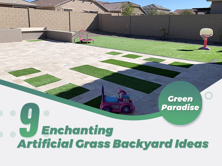 9 Enchanting Artificial Grass Backyard Ideas
