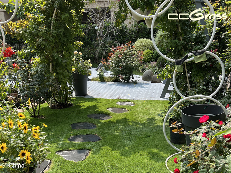 CCGrass, artificial lawn and vertical gardening