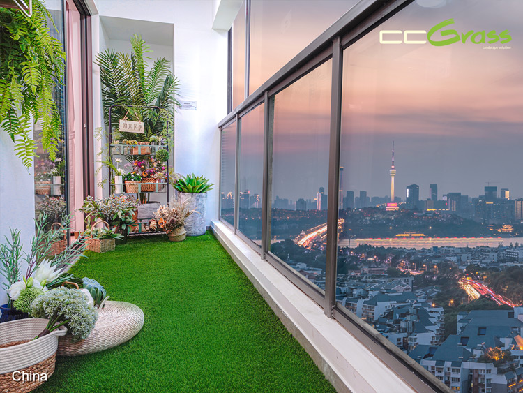 CCGrass, balcony turf, balcony bliss