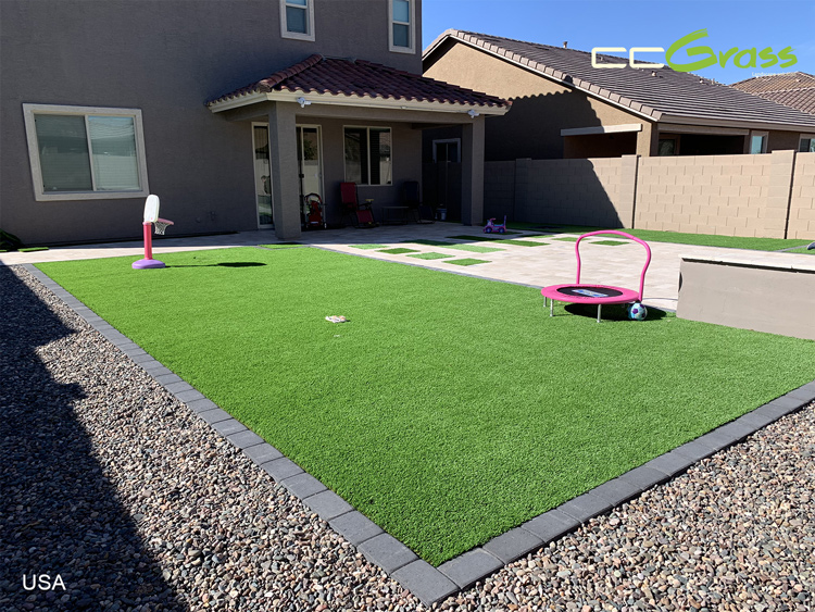 CCGrass, artificial turf backyard