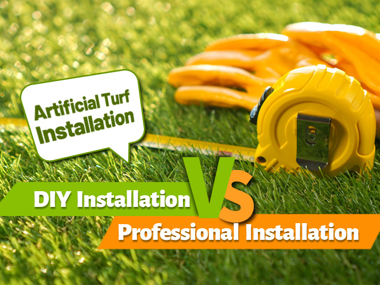 DIY vs. Hiring Professionals Artificial Turf Installation