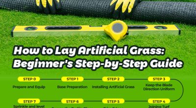 How to Lay Artificial Grass: Beginner’s Step-by-Step Guide